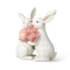 7 In. H Easter Loving Bunny Resin Table Decor