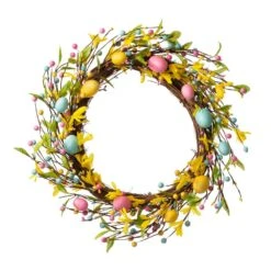 22 In. H Easter Egg Wreath