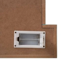 10.5 In. H Wooden/Metal Easter LED Lighted Block Word Sign (14-Bulbs) -The Home Depot Shop glitzhome easter decorations gh2006600013 fa 1000