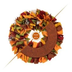19 .25 In. D Fall Multi Color Felt Artificial Christmas Wreath 11 19 .25 In. D Fall Multi Color Felt Artificial Christmas Wreath -The Home Depot Shop glitzhome fall wreaths 2029900001 4f 1000