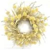 24 In. D Golden Globe Thistle Artificial Harvest Wreath