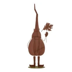 48 In. H Fall Metal Gnome Standing Decor(KD) 14 48 In. H Fall Metal Gnome Standing Decor(KD) -The Home Depot Shop glitzhome indoor fall decorations 2005600001 44 1000