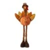 37.00 In. H/24.00 In. H Fabric Turkey Standing Decor With Telescoping Legs