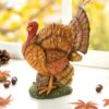 9.5 In. H Thanksgiving Resin Turkey Table Decor