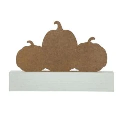 7.75 In. H Fall Wooden Pumpkin Patch Pumpkins Table Sign -The Home Depot Shop glitzhome indoor fall decorations 2006200036 1f 1000
