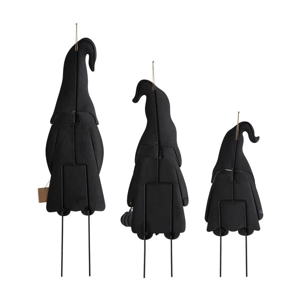 Fall Metal Gnome Family Yard Stake Or Wall Decor Or Standing Decor (Set Of 3) 6 Fall Metal Gnome Family Yard Stake Or Wall Decor Or Standing Decor (Set Of 3) - Image 6