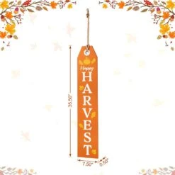 35.5 In. H Fall And Halloween Wooden Reversible Tag Porch Sign 14 35.5 In. H Fall And Halloween Wooden Reversible Tag Porch Sign -The Home Depot Shop glitzhome outdoor fall decorations 2006200038 1f 1000