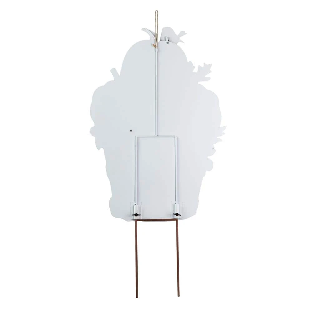 30.25 In. H Fall Metal Pumpkins With Barrel Yard Stake 3 30.25 In. H Fall Metal Pumpkins With Barrel Yard Stake - Image 3