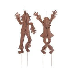 36 In. Fall Metal Scarecrow Yard Stake (Set Of 2) 10 36 In. Fall Metal Scarecrow Yard Stake (Set Of 2) -The Home Depot Shop glitzhome outdoor fall decorations 2030000017 66 1000