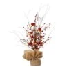 18 In. H Lighted Valentine's Berry Heart Table Tree