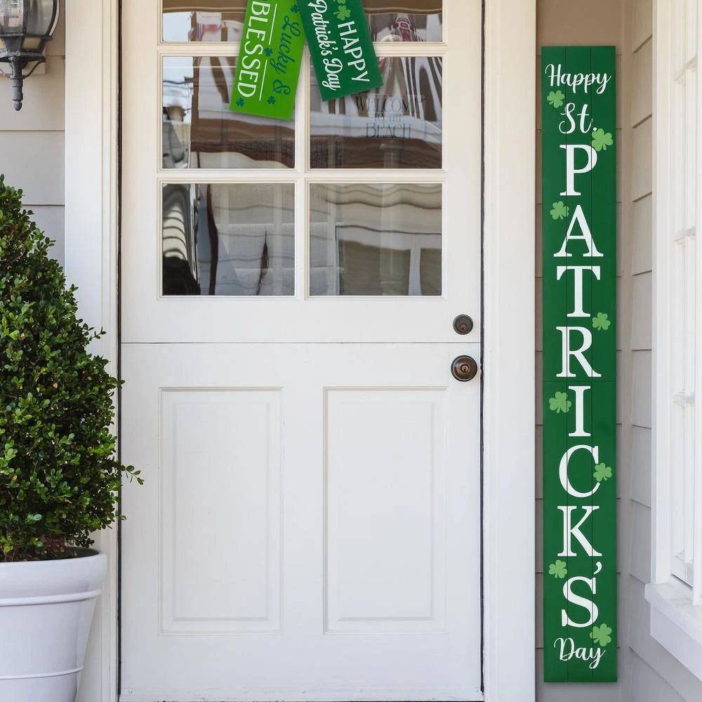 60 In. H Wooden St. Patrick's Porch Sign (KD) 6 60 In. H Wooden St. Patrick's Porch Sign (KD) - Image 6