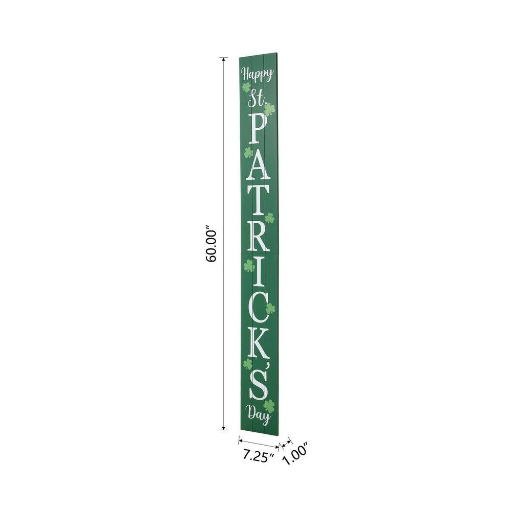 60 In. H Wooden St. Patrick's Porch Sign (KD) 4 60 In. H Wooden St. Patrick's Porch Sign (KD) - Image 4