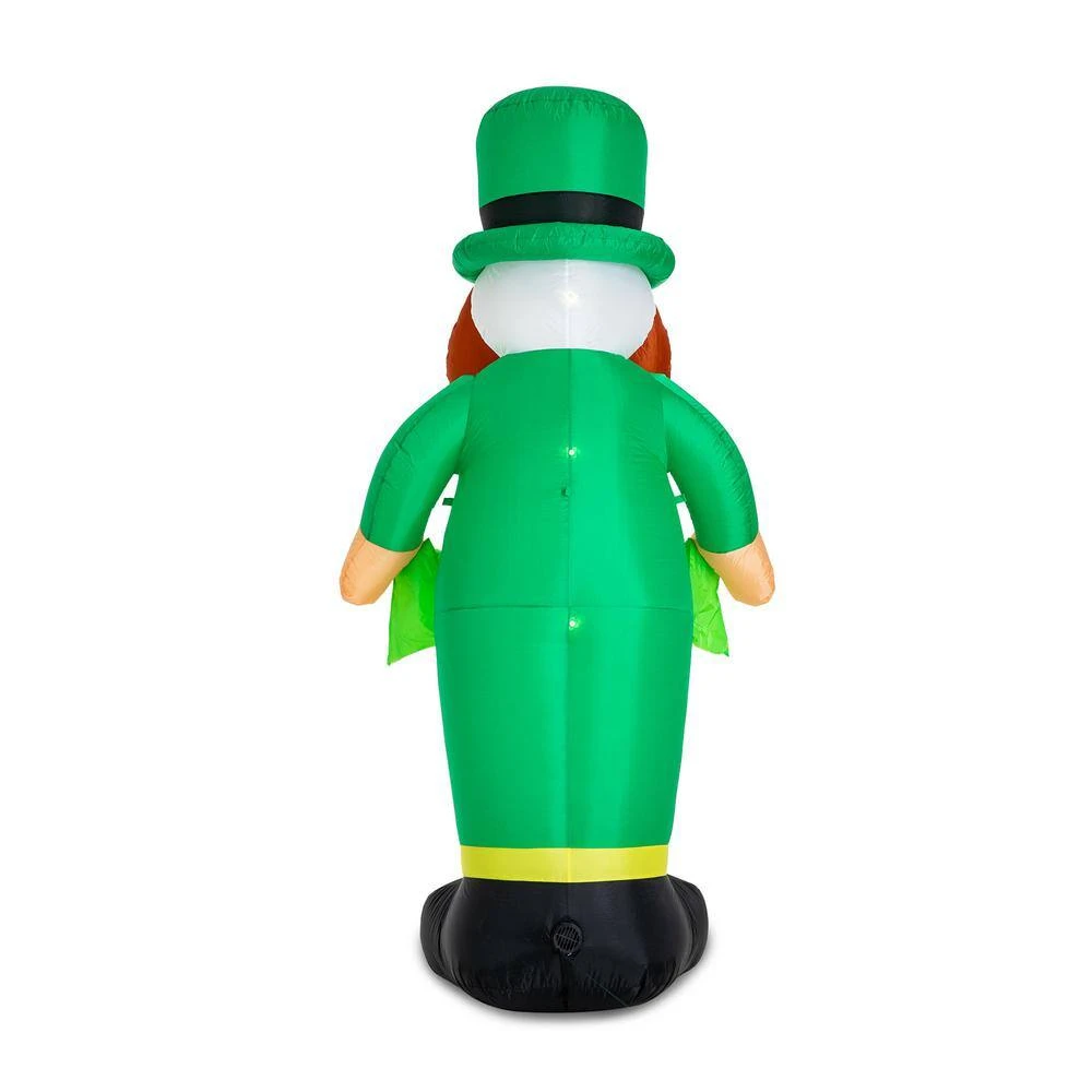 95 In. H Lighted St. Patrick's Inflatable Leprechaun Decor 7 95 In. H Lighted St. Patrick's Inflatable Leprechaun Decor - Image 7