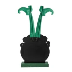 24 In. Wooden St. Patrick's Leprechaun Pot Of Gold Porch Decor(KD) -The Home Depot Shop glitzhome seasonal decorations 2032700003 66 1000