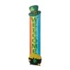 42 In. H St.Patrick's Wooden Rainbow And Pot Of Gold Porch Decor