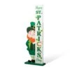 36 In. H St. Patrick's Wooden Leprechaun HAPPY ST.PATRICK'S DAY Porch Decor