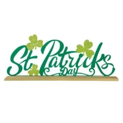 6.75 In. H St. Patrick's Metal Table Decor 13 6.75 In. H St. Patrick's Metal Table Decor -The Home Depot Shop glitzhome seasonal decorations 2032800008 c3 1000