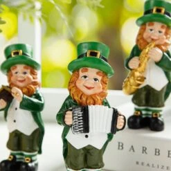 5 In. H St. Patrick's Leprechaun Musicians Resin Table Decor (Set Of 3) 15 5 In. H St. Patrick's Leprechaun Musicians Resin Table Decor (Set Of 3) -The Home Depot Shop glitzhome seasonal decorations 2032800011 44 1000