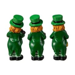5 In. H St. Patrick's Leprechaun Musicians Resin Table Decor (Set Of 3) 11 5 In. H St. Patrick's Leprechaun Musicians Resin Table Decor (Set Of 3) -The Home Depot Shop glitzhome seasonal decorations 2032800011 66 1000