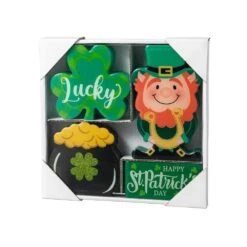 6 In. H St Patrick's Epoxy Wooden Shamrock & Pot Of Gold & Leprechaun Table Decor(Set Of 4) 15 6 In. H St Patrick's Epoxy Wooden Shamrock & Pot Of Gold & Leprechaun Table Decor(Set Of 4) -The Home Depot Shop glitzhome seasonal decorations 2032800013 c3 1000