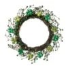 20 In. D St.Patrick's Shamrock Berry Wreath