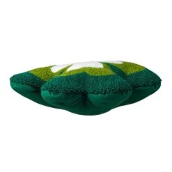14 In. H St. Patrick's Hooked Shamrock-shaped Pillow 14 14 In. H St. Patrick's Hooked Shamrock-shaped Pillow -The Home Depot Shop glitzhome seasonal decorations 2033100001 4f 1000