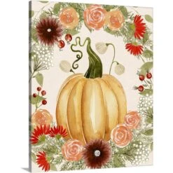 16 In. X 20 In. Red Autumn II By Grace Popp Canvas Wall Art