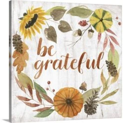 24 In. X 24 In. Modern Cornucopia II By Grace Popp Canvas Wall Art