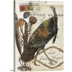 36 In. X 48 In. Autumn Palette II By Melissa Wang Canvas Wall Art