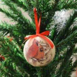 Cardinal Shatterproof Ball Christmas Ornaments (14-Pack) -The Home Depot Shop hemsly inc christmas ornament sets 10279 1f 1000