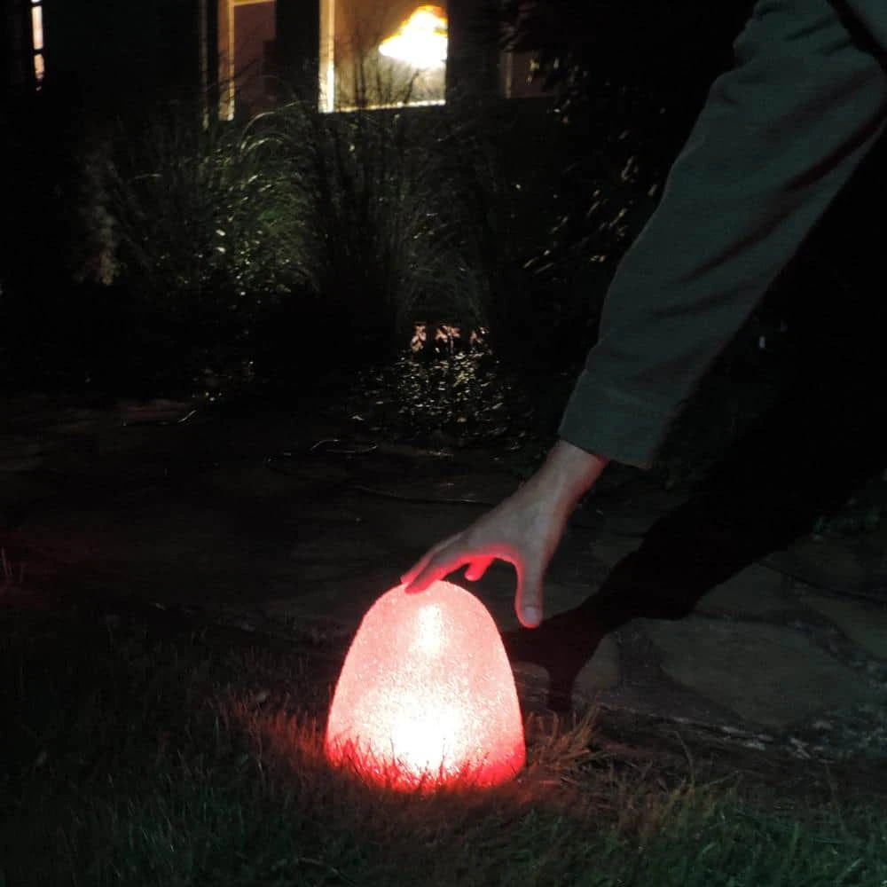 8 In. Tall 10-Count Sugar Coated LED Gumdrop Multi-Colored Christmas Pathway Lights A/C Powered 5 8 In. Tall 10-Count Sugar Coated LED Gumdrop Multi-Colored Christmas Pathway Lights A/C Powered - Image 5