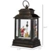 HOMCOM 10 .5 In. Snow Globe Lantern