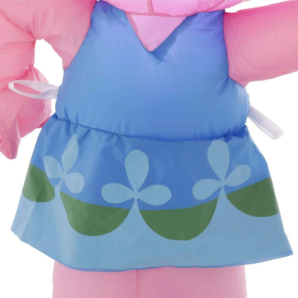 Home Accents Holiday 21.65 In. W X 12.99 In. D X 42.13 In. H Lighted Inflatable Poppy With Candy Cane 4 Home Accents Holiday 21.65 In. W X 12.99 In. D X 42.13 In. H Lighted Inflatable Poppy With Candy Cane - Image 4