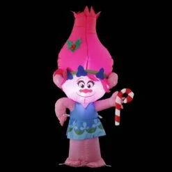 Home Accents Holiday 21.65 In. W X 12.99 In. D X 42.13 In. H Lighted Inflatable Poppy With Candy Cane 20 Home Accents Holiday 21.65 In. W X 12.99 In. D X 42.13 In. H Lighted Inflatable Poppy With Candy Cane -The Home Depot Shop home accents holiday christmas inflatables 38766 76 1000