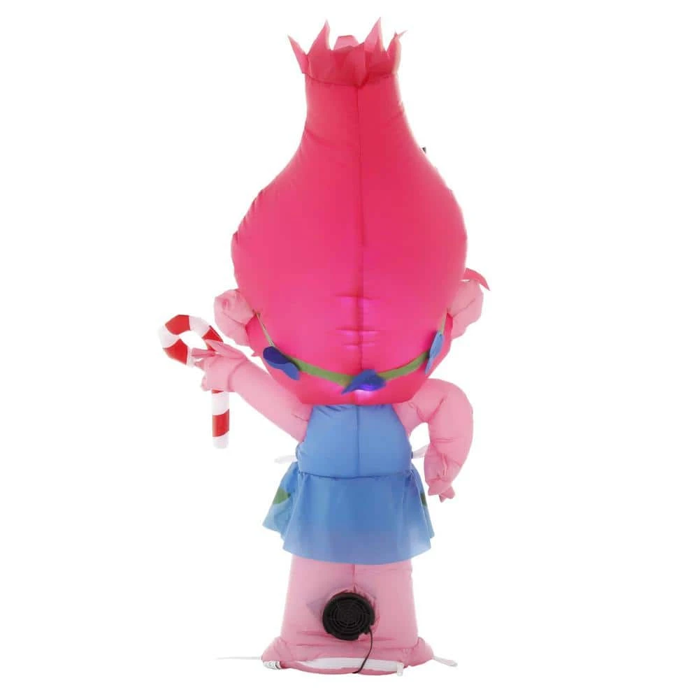 Home Accents Holiday 21.65 In. W X 12.99 In. D X 42.13 In. H Lighted Inflatable Poppy With Candy Cane 11 Home Accents Holiday 21.65 In. W X 12.99 In. D X 42.13 In. H Lighted Inflatable Poppy With Candy Cane - Image 11