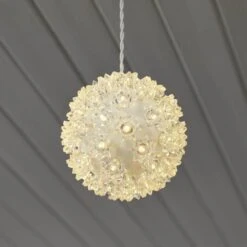 Home Accents Holiday 5.5 In. LED Hanging Sphere Lights (4-Pack) -The Home Depot Shop home accents holiday christmas novelty lights 24le21026 1d 1000