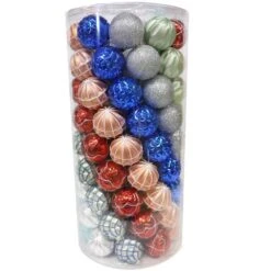 Home Accents Holiday Snowtop Dazzle 60 Mm Assorted Ornament Set (101-Count) 16 Home Accents Holiday Snowtop Dazzle 60 Mm Assorted Ornament Set (101-Count) -The Home Depot Shop home accents holiday christmas ornament sets h75 4f 1000