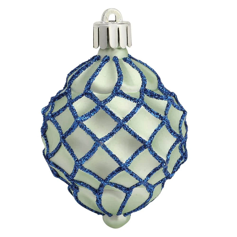 Home Accents Holiday Snowtop Dazzle 60 Mm Assorted Ornament Set (101-Count) 4 Home Accents Holiday Snowtop Dazzle 60 Mm Assorted Ornament Set (101-Count) - Image 4