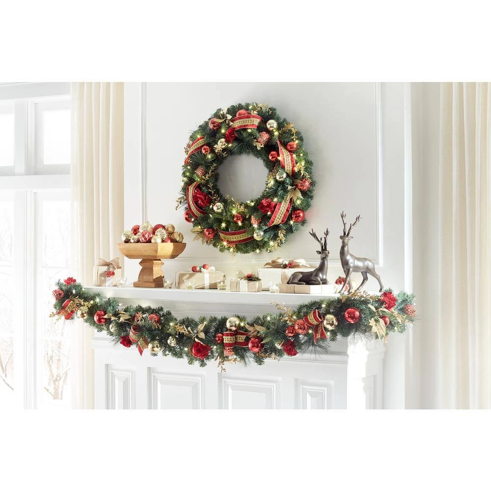 Home Accents Holiday 80 Mm Assortment Ornament In Gold (75-Count) 5 Home Accents Holiday 80 Mm Assortment Ornament In Gold (75-Count) - Image 5