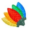 Home Accents Holiday 100 Count Multi-Colored Faceted C9 LED Lights