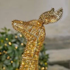 Home Accents Holiday 4 Ft. Polar Wishes LED Golden Doe Holiday Yard Decoration Y41 -The Home Depot Shop home accents holiday christmas yard decorations 24rt1302418 1d 1000