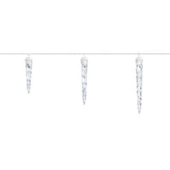 Home Accents Holiday 8 Cool White Motion LED Icicle Lights -The Home Depot Shop home accents holiday icicle lights 85687 40 1000