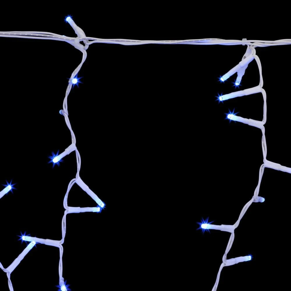 500-Light LED Blue And Pure White Icicle Light Set 3 500-Light LED Blue And Pure White Icicle Light Set - Image 3