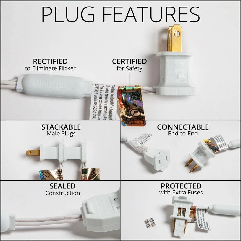 SoftTwinkle 7 Ft. 70-Light LED Red And Cool White Icicle Light Set 4 SoftTwinkle 7 Ft. 70-Light LED Red And Cool White Icicle Light Set - Image 4