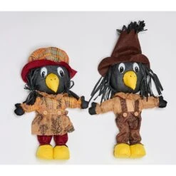 16 In. Standing Crow (Set Of 2)