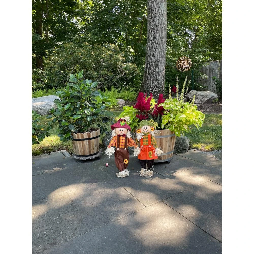 24 In. Standing Scarecrow (Set Of 2) 4 24 In. Standing Scarecrow (Set Of 2) - Image 4