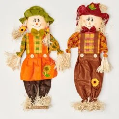 24 In. Standing Scarecrow (Set Of 2)