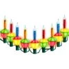 Christmas Bubble String Light, 9 Bubbles Lights, Old Fashion Vintage String Lights (Multicolor)