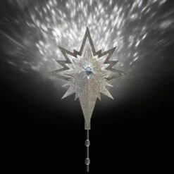 18.50 In. Lighted Projection Tree Topper- Kaleidoscope Set 10 18.50 In. Lighted Projection Tree Topper- Kaleidoscope Set -The Home Depot Shop lightshow christmas tree toppers 38708 c3 1000