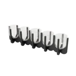 Black Wood Hurricane 5 Slot Candle Holder -The Home Depot Shop litton lane christmas candles 047008 1f 1000